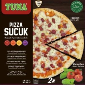 Pizza au sucuk 2 pièces